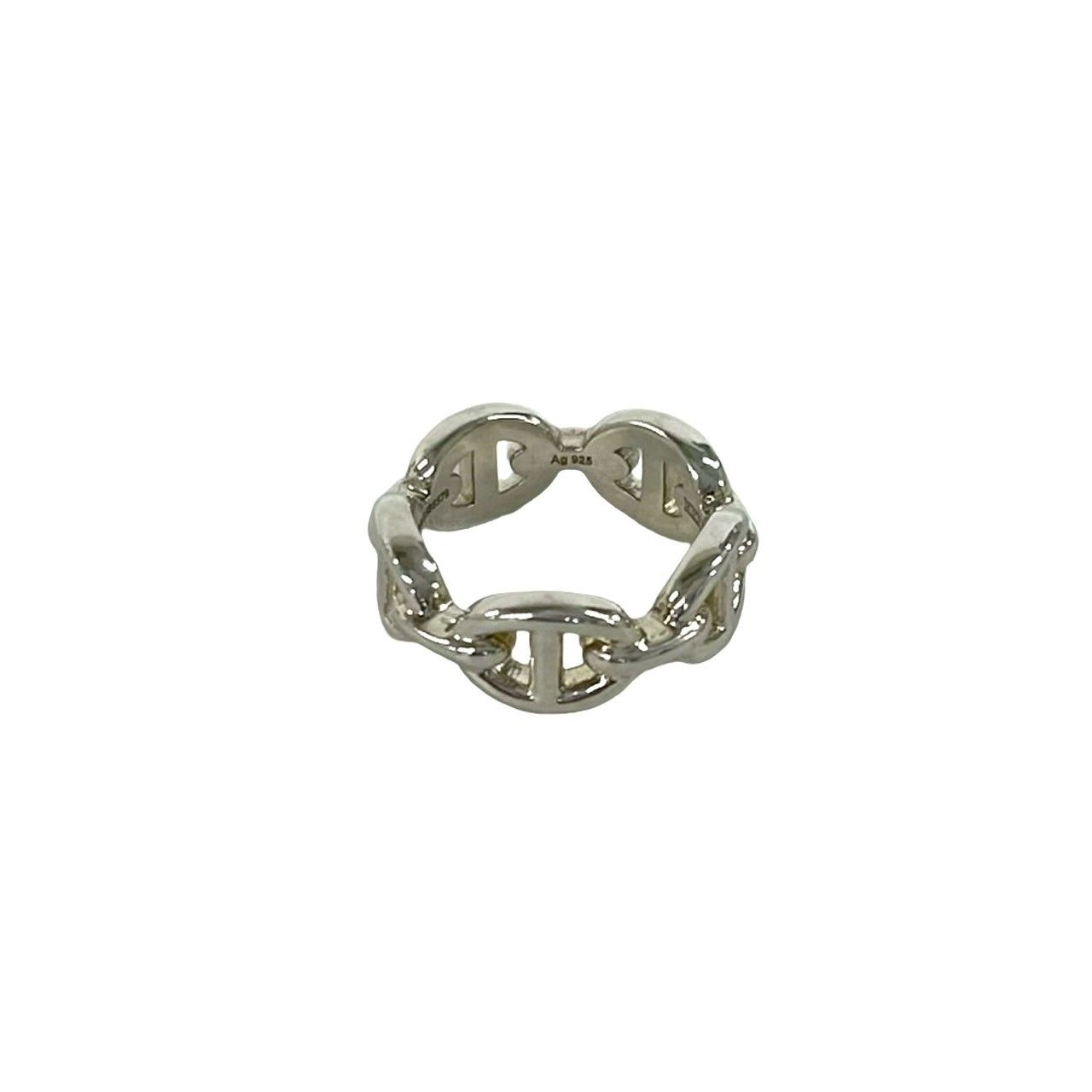 Hermes Enchainee Ring 925 Sterling Silver — view 5