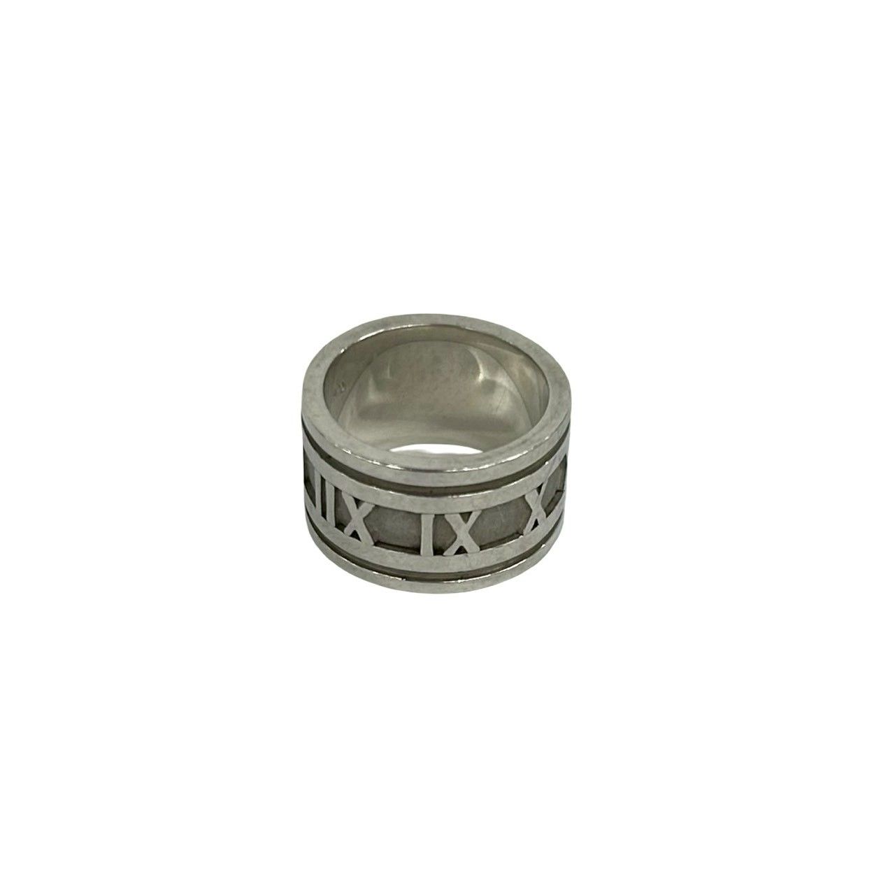 Tiffany & Co Vintage Wide Atlas Ring 925 Sterling Silver — view 6