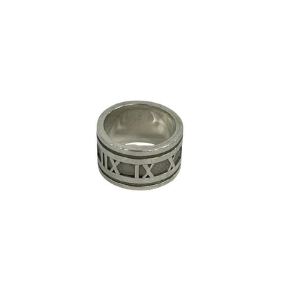 Tiffany & Co Vintage Wide Atlas Ring 925 Sterling Silver — view 6