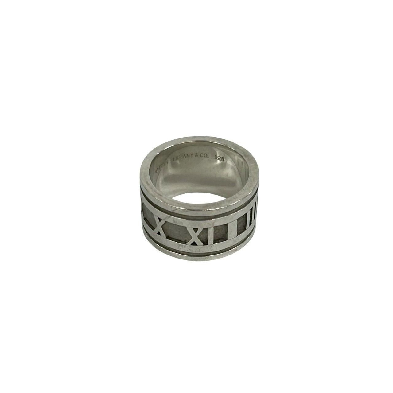 Tiffany & Co Vintage Wide Atlas Ring 925 Sterling Silver — view 4