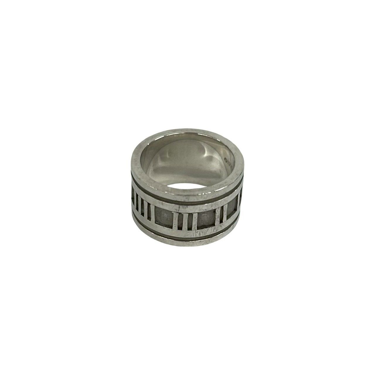 Tiffany & Co Vintage Wide Atlas Ring 925 Sterling Silver — view 5
