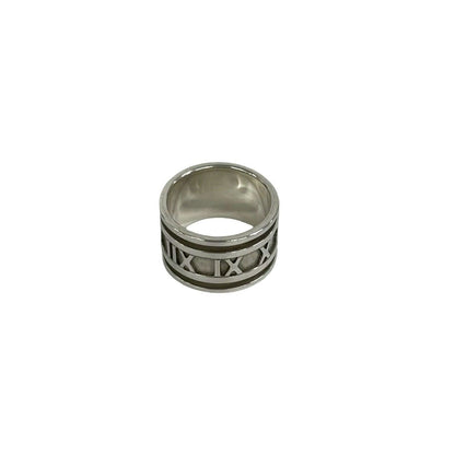 Tiffany & Co Wide Atlas Ring 925 Sterling Silver — view 6