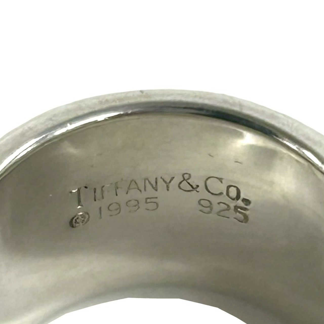 Tiffany & Co Wide Atlas Ring 925 Sterling Silver — view 3