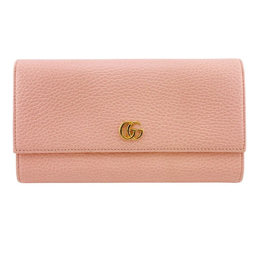Gucci Leather Petit Marmont Wallet Pink