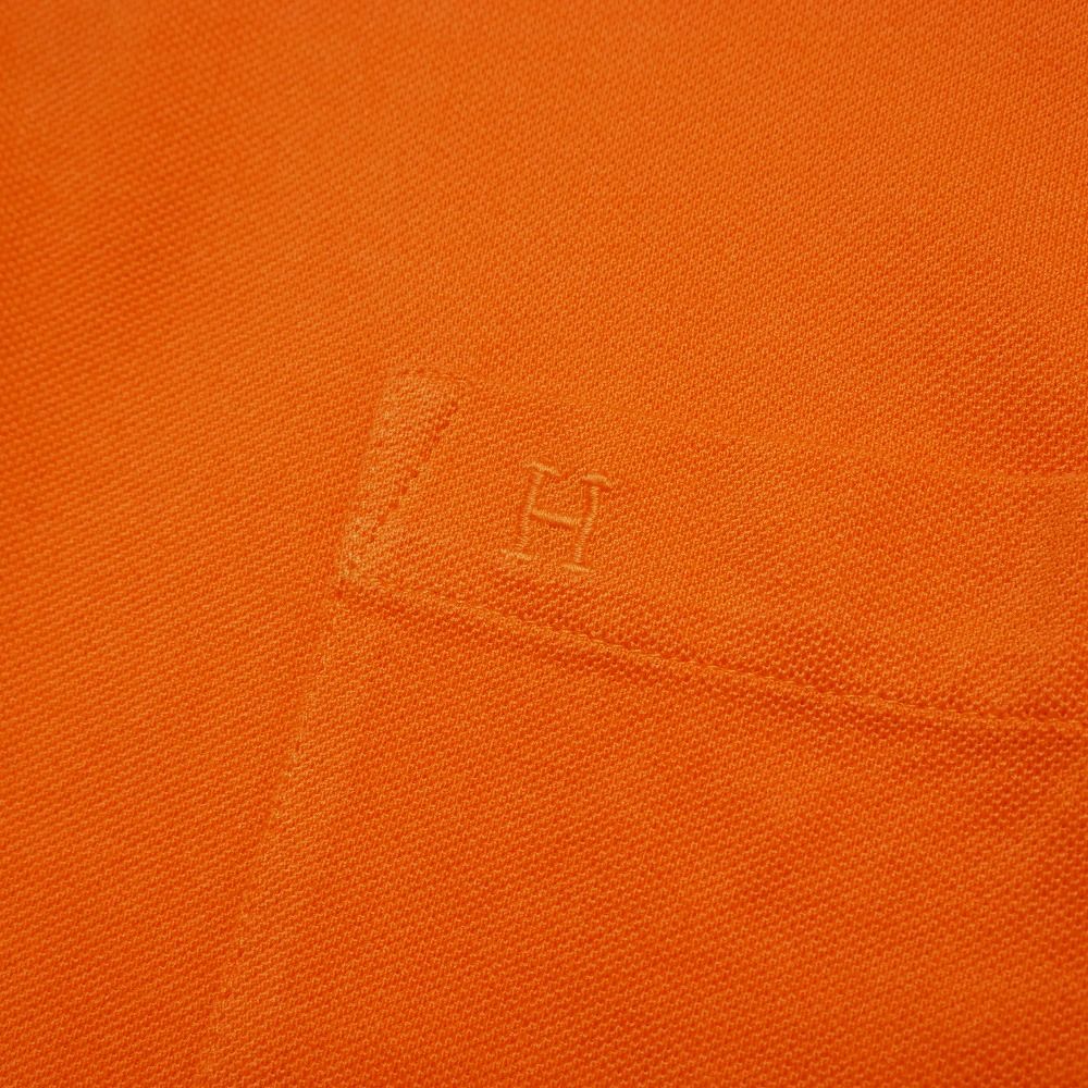 Hermes Polo Shirt XXL Logo Embroidery Short Sleeve — view 5