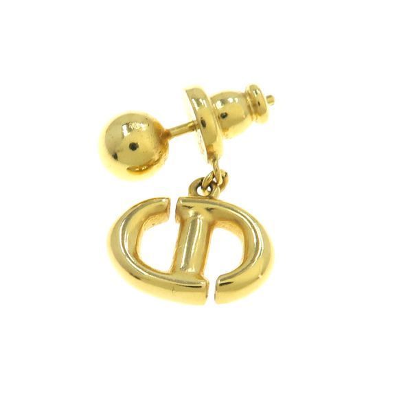 Dior CD Navy Earrings — view 5