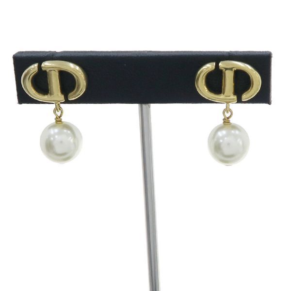 Dior CD Navy Earrings