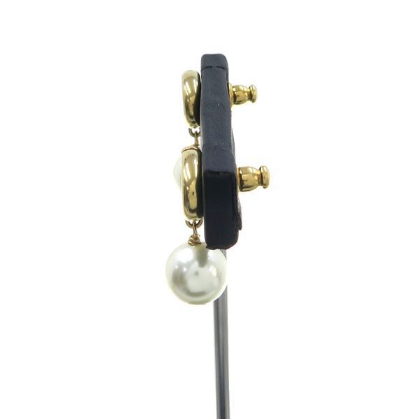 Dior CD Navy Earrings — view 2
