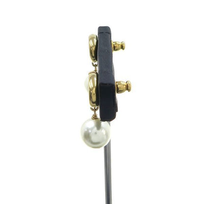 Dior CD Navy Earrings — view 2