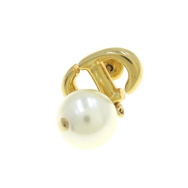 Dior CD Navy Earrings — view 4