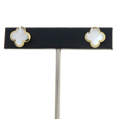 Van Cleef & Arpels Pure Alhambra Earrings Mother of Pearl