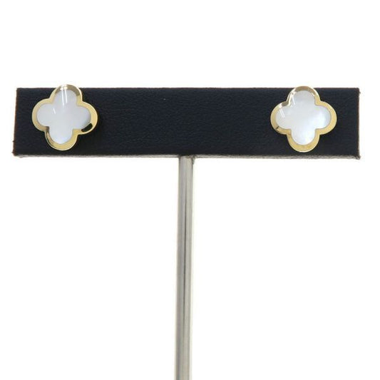 Van Cleef & Arpels Pure Alhambra Earrings Mother of Pearl