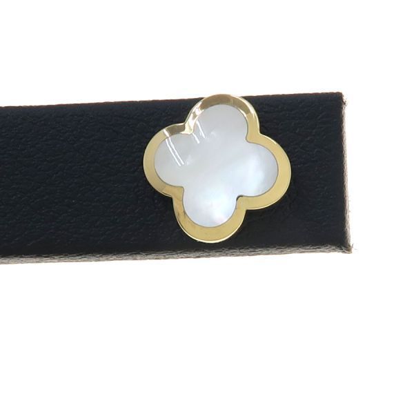 Van Cleef & Arpels Pure Alhambra Earrings Mother of Pearl — view 3