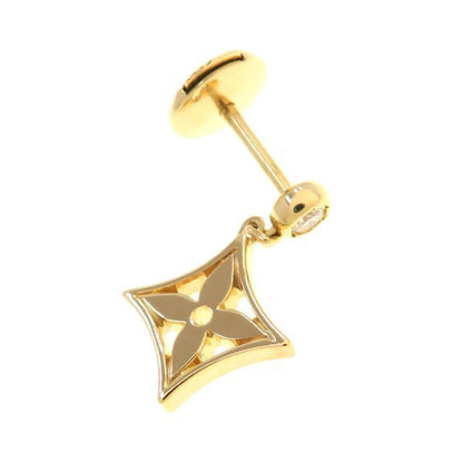 Louis Vuitton Puce Monogram Idylle Earrings Single — view 4
