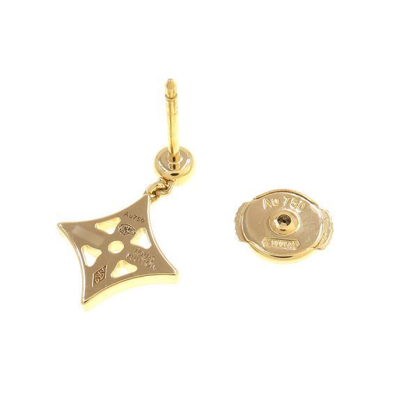 Louis Vuitton Puce Monogram Idylle Earrings Single — view 5