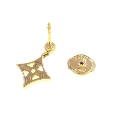 Louis Vuitton Puce Monogram Idylle Earrings Single — view 5