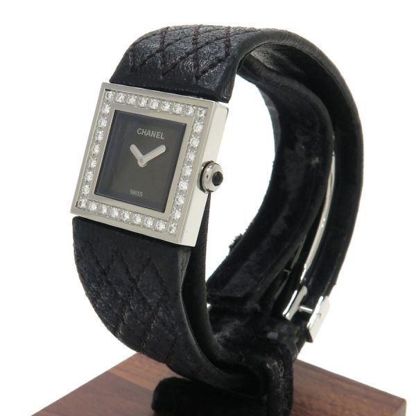 Chanel Quilted MM Watch — view 2