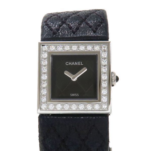 Chanel Quilted MM Watch