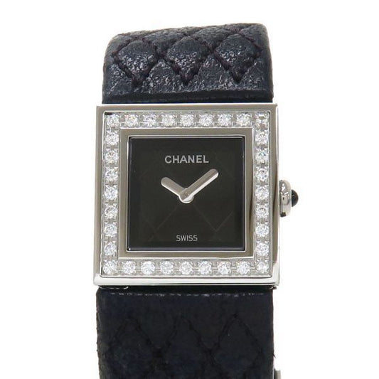Chanel Quilted MM Watch