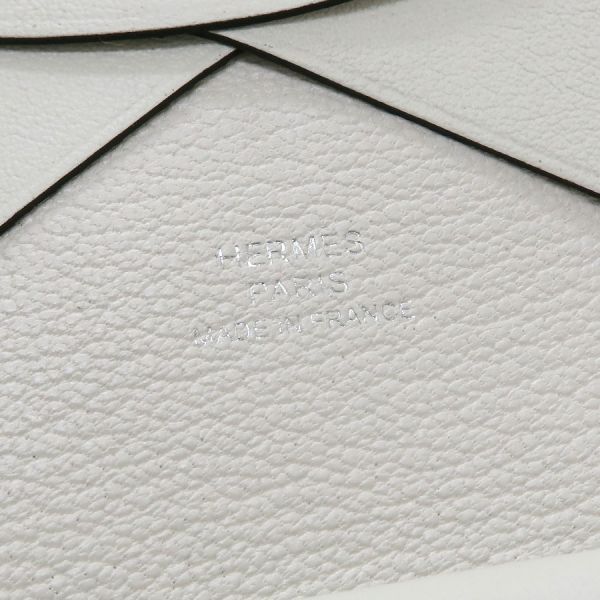 Hermes Calviduo Wallet White — view 6