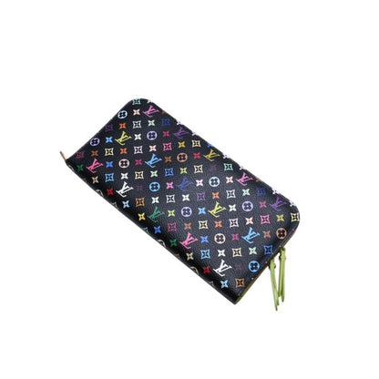 Louis Vuitton Portefeuille Insolite Wallet Monogram Multicolor Green Takashi — view 4