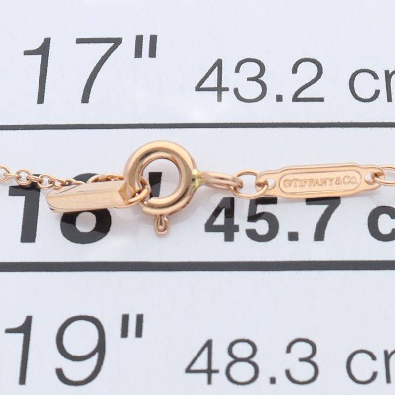 Tiffany & Co T Smile Small Necklace 18k Pink Gold — view 4