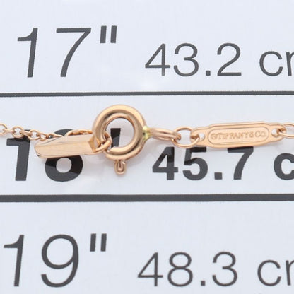Tiffany & Co T Smile Small Necklace 18k Pink Gold — view 4