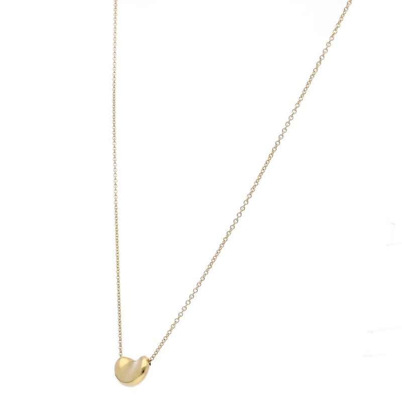 Tiffany & Co Bean Necklace 18k Yellow Gold — view 3