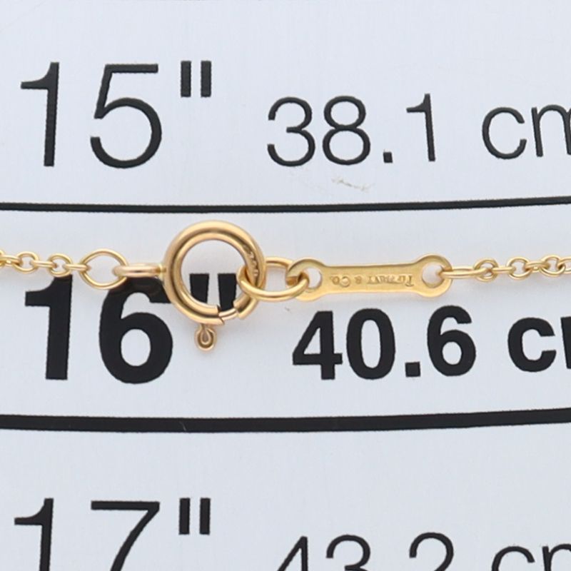 Tiffany & Co Bean Necklace 18k Yellow Gold — view 4