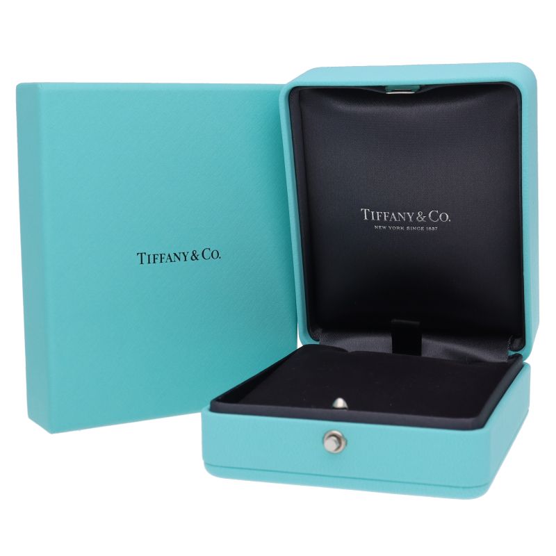 Tiffany & Co T Smile Micro Diamond Necklace 18k Pink Gold — view 5