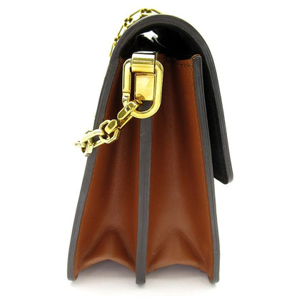 Louis Vuitton Dauphine MM Monogram Reverse Shoulder Bag Brown — view 5