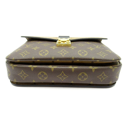 Louis Vuitton Pochette Metis MM Monogram Reverse Shoulder Bag Brown — view 6