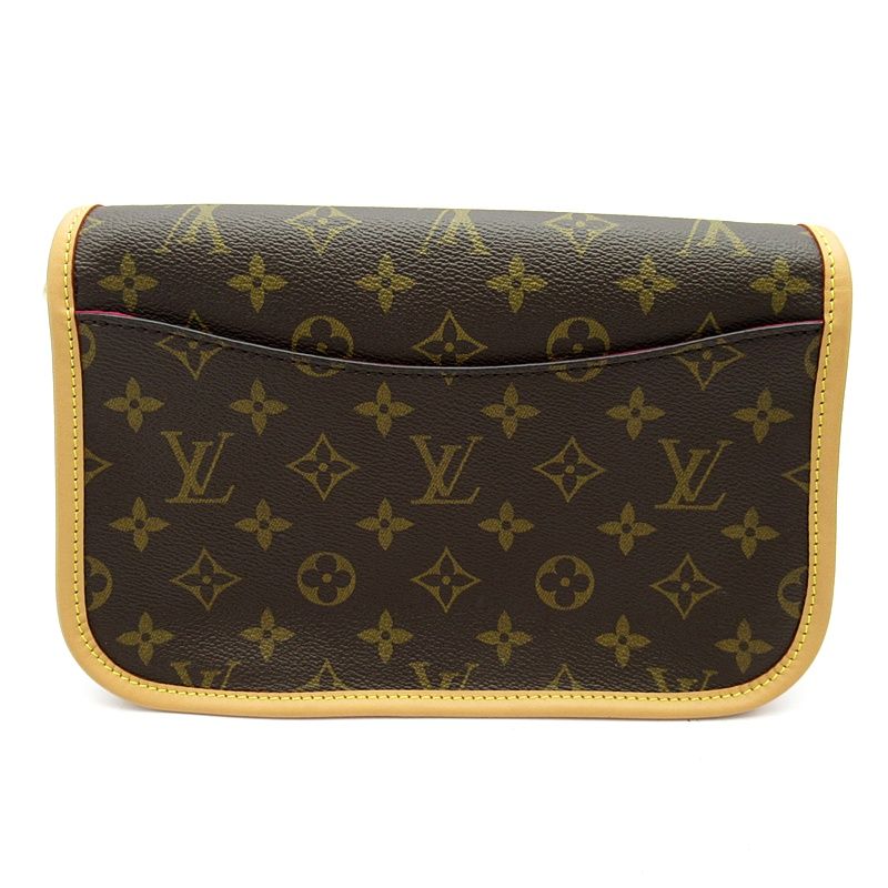 Louis Vuitton Diane NM PM Monogram Shoulder Bag Fuchsia — view 4