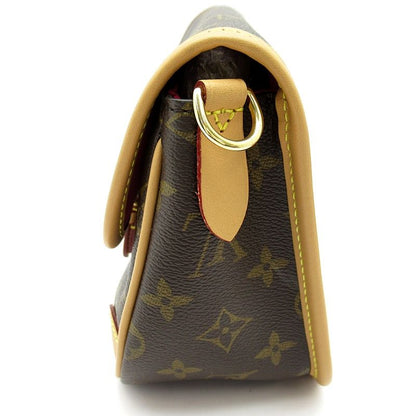 Louis Vuitton Diane NM PM Monogram Shoulder Bag Fuchsia — view 3