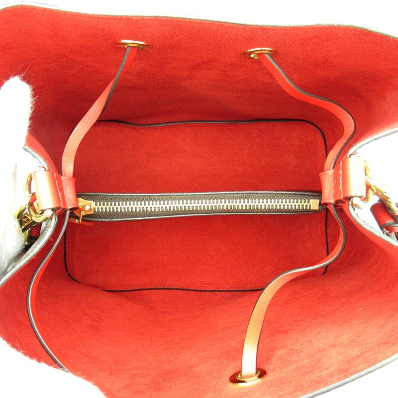 Louis Vuitton Neo Noe Monogram Shoulder Bag Coquelicot — view 7