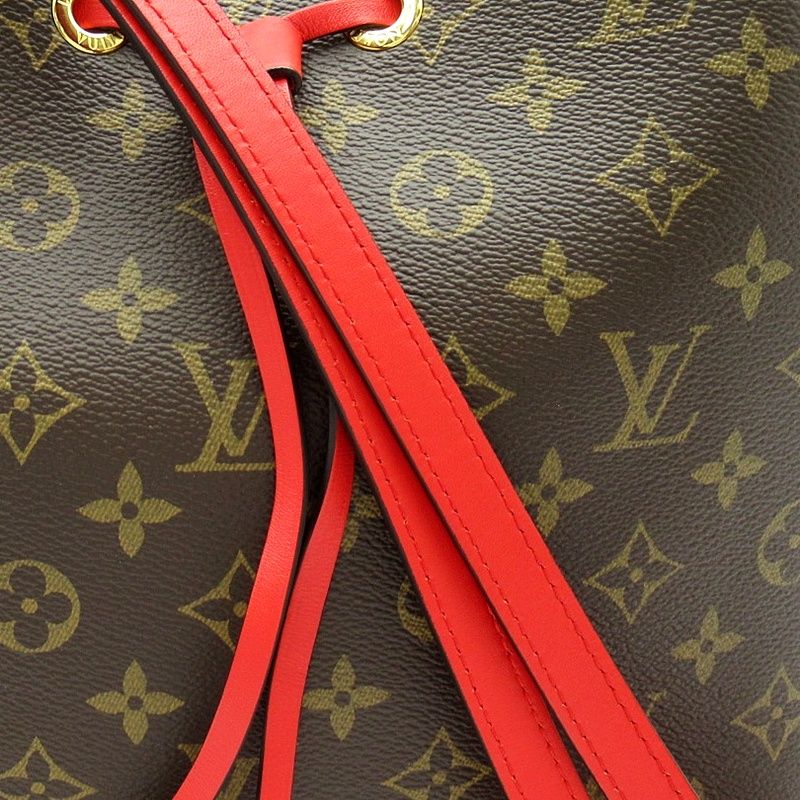 Louis Vuitton Neo Noe Monogram Shoulder Bag Coquelicot — view 2