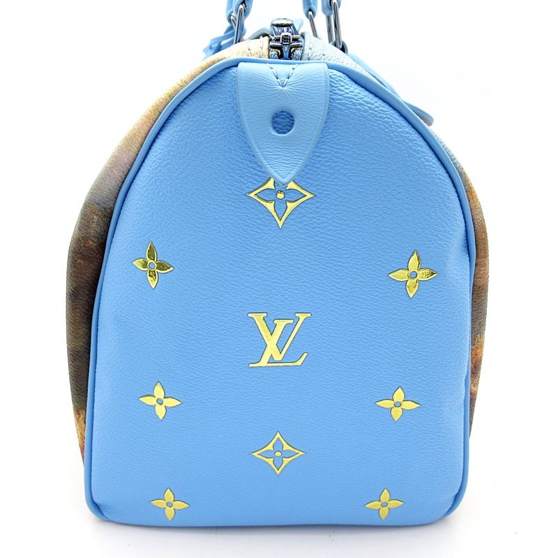 Louis Vuitton Speedy 30 Masters Collection Turner Leather Handbag — view 3