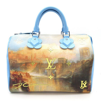 Louis Vuitton Speedy 30 Masters Collection Turner Leather Handbag — view 4