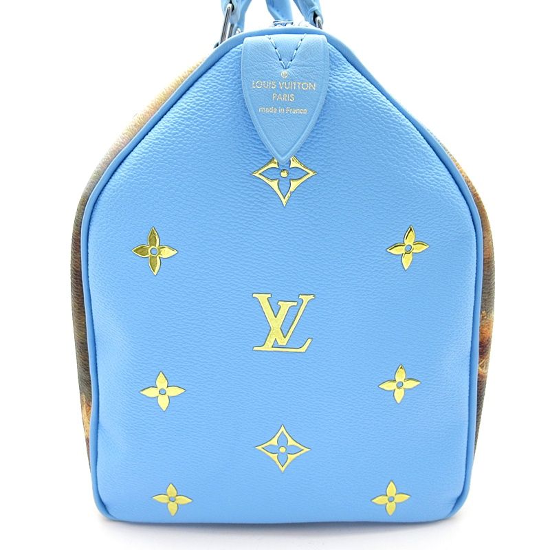 Louis Vuitton Speedy 30 Masters Collection Turner Leather Handbag — view 5