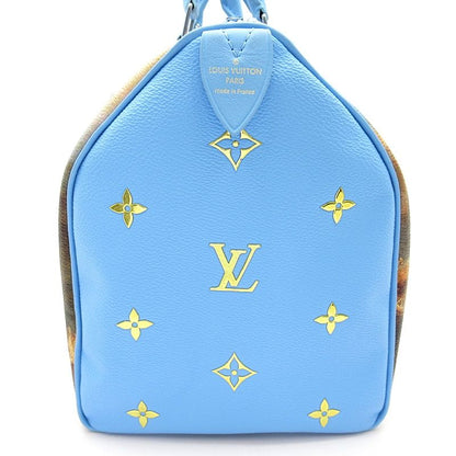 Louis Vuitton Speedy 30 Masters Collection Turner Leather Handbag — view 5