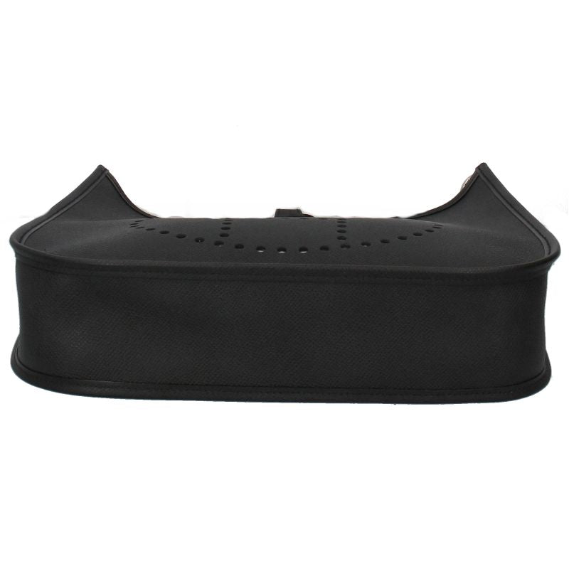 Hermes Evelyne 1 PM Veau Epsom Shoulder Bag Noir — view 5