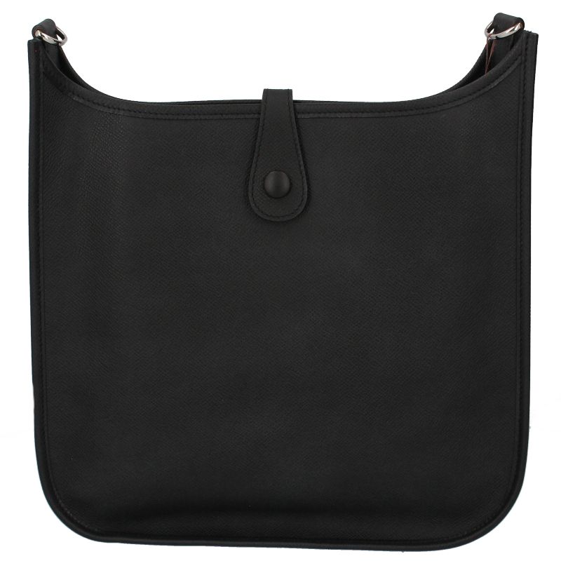 Hermes Evelyne 1 PM Veau Epsom Shoulder Bag Noir — view 3