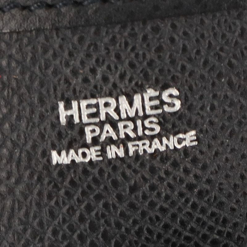 Hermes Evelyne 1 PM Veau Epsom Shoulder Bag Noir — view 7