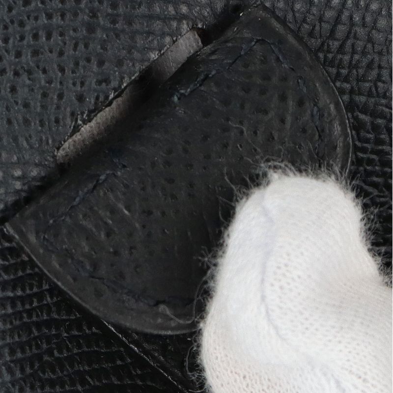 Hermes Evelyne 1 PM Veau Epsom Shoulder Bag Noir — view 8
