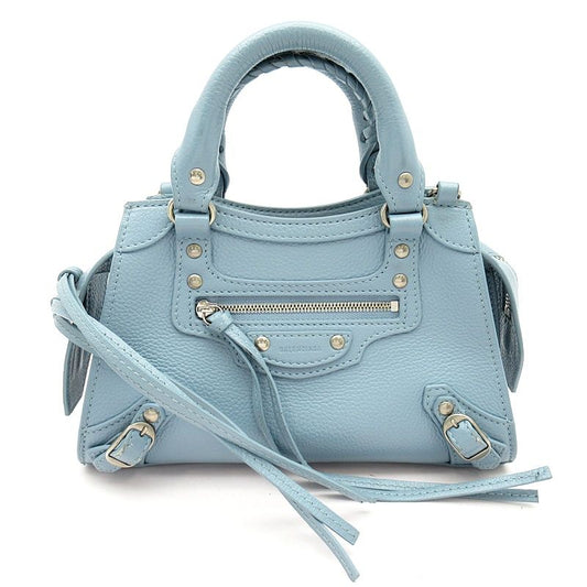 Balenciaga Neoclassic City Mini Calf Handbag Blue