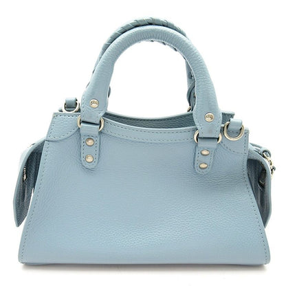 Balenciaga Neoclassic City Mini Calf Handbag Blue — view 4