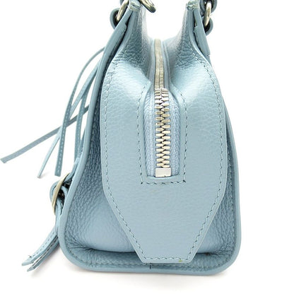 Balenciaga Neoclassic City Mini Calf Handbag Blue — view 3