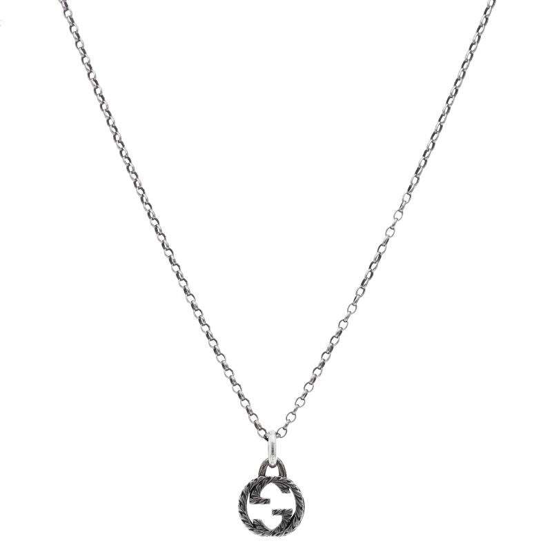 Gucci Interlocking Logo Necklace — view 2
