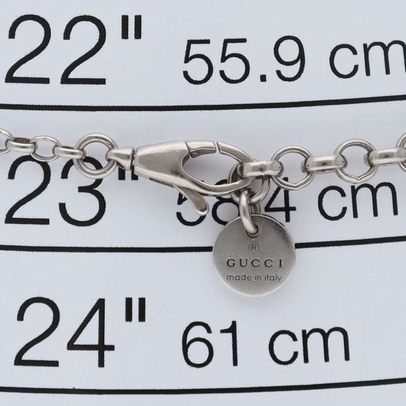Gucci Interlocking Logo Necklace — view 4