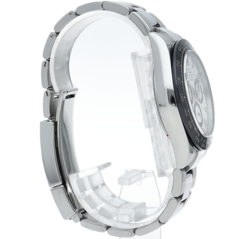 Rolex Cosmograph Daytona Watch Box SS Ceramic White Polished — view 4